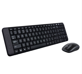 羅技/Logitech   MK220無線鍵鼠套裝筆記本電腦辦公鍵盤鼠標 商務辦公無線鍵盤黑色 MK220 